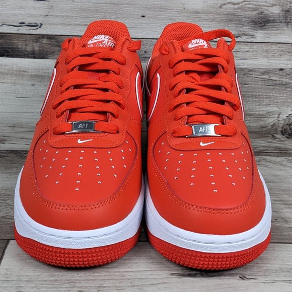 Nike* Air Force 1 \'07 Low‎ Picante Red DV0788-600 Sneaker~ Size 10 (NWT) main image 8